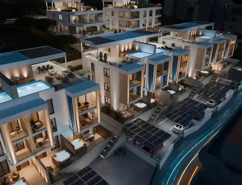 Trogir, Čiovo - Apartament w luksusowym kompleksie apartamentowym 53 m²