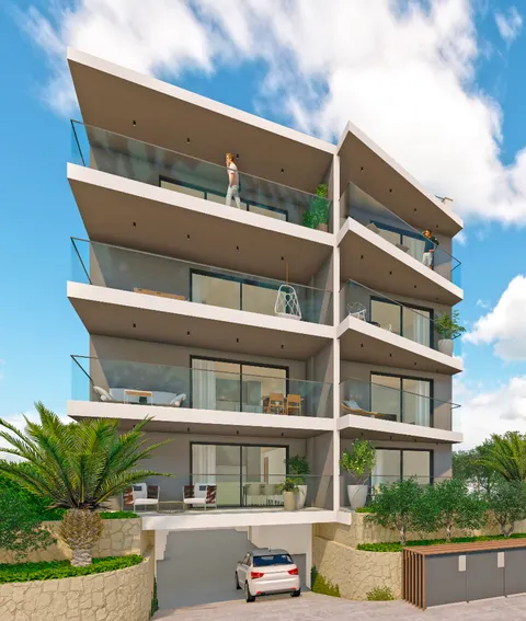 Trogir, Okrug Gornji – Trosoban stan s balkonom 70 m2, novogradnja