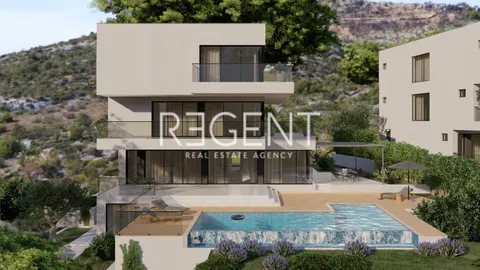 Šibenik, Rogoznica - Pozemek s projektem pro výstavbu dvou luxusních vil 1741m2