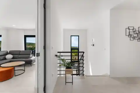 Zadar, Rovanjska - Newly built villa with a pool and sea view