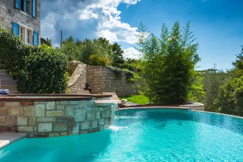 Istrie, Sveti Lovreč – Luxusní kamenná vila