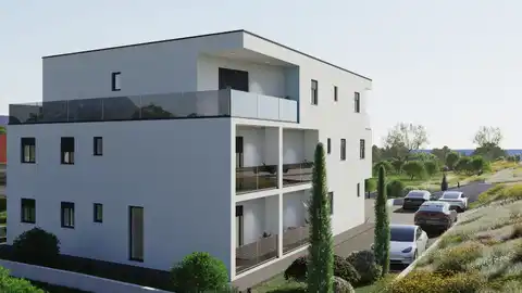 Kaštela, Kaštel Novi - Zwei-Zimmer-Wohnung in modernem Neubau