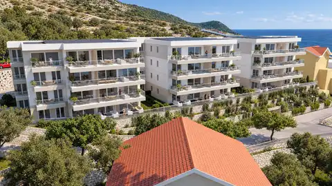 Apartment 49 m², Živogošće — one-bedroom, 2nd floor, terrace