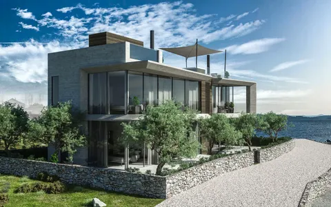 Sukošan – Luxusní moderní vila s bazénem 441 m2