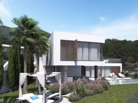 Pelješac, Brijesta - Gradbeno zemljišče s pogledom na morje 4250 m2