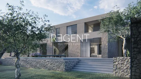 Hvar – Pozemok na výstavbu luxusnej vily 1202 m2