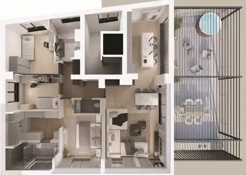 Záhreb, Maksimir - Luxusný penthouse 113 m2