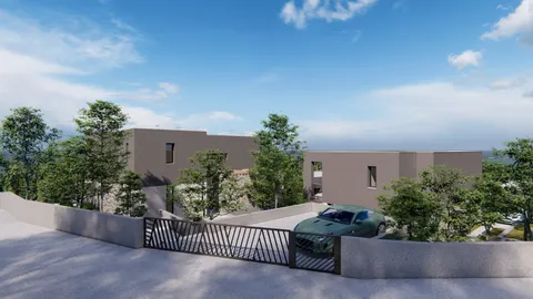 Trogir, Vinišće – Moderní nově postavená vila s bazénem 200m2