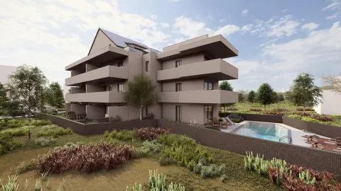 Šibenik, Rogoznica - Penthouse z prywatnym basenem na tarasie 92 m2