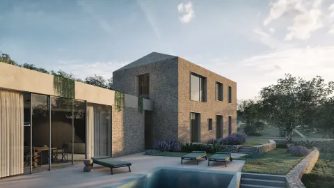 Hvar – Pozemok na výstavbu luxusnej vily 1097 m2