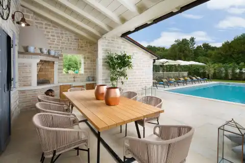 Istria, Poreč - Elegant stone villa in beautiful Istria