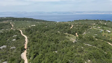 Brač, Sutivan - Poľnohospodárska pôda (24 504 m2) s možnosťou výstavby