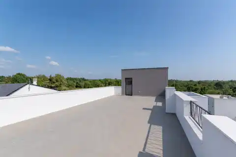 Istria, Vabriga - apartment with a roof terrace