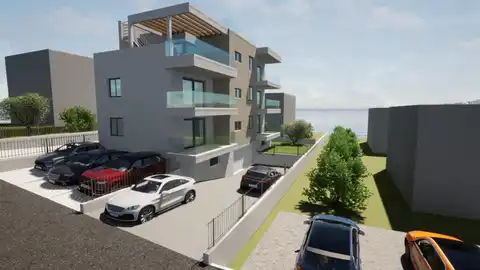 Trogir, Okrug Gornji - Trojizbový apartmán s výhľadom na more