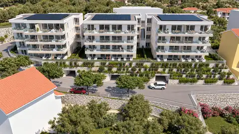 Apartment 78 m², Živogošće — two-bedroom, 1st floor, first row to the sea