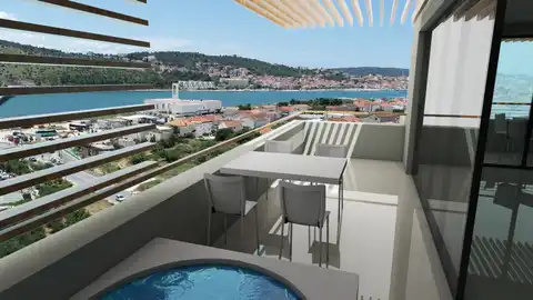 Trogir, Brigi - Garsonjera u modernoj novogradnji