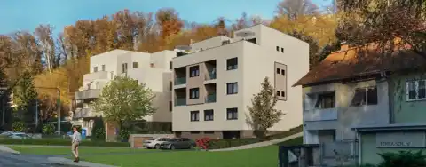 Zagreb, Črnomerec – Dvosoban stan s vrtom u novogradnji,55 m2
