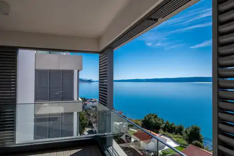 Split, Žnjan - Appartement de luxe de deux chambres avec vue dégagée sur la mer