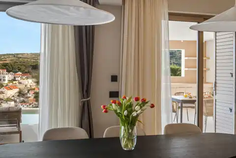 Brač, Splitska - Maison avec vue sur la mer