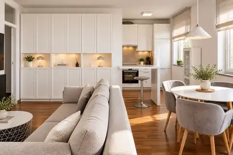 Třípokojový byt 76,09 m², výhled na jezero, parkování – Jarun