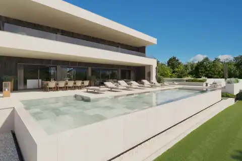Истра, Каштелир - Вилла 450 м², винный погреб, велнес, гараж