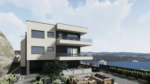 Opatija - Moderna stambena zgrada s pogledom na more