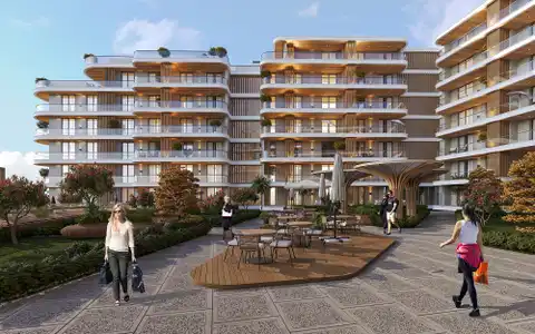 Zadar, Červené domy - Luxusní dvoupokojový byt 52 m2 novostavba