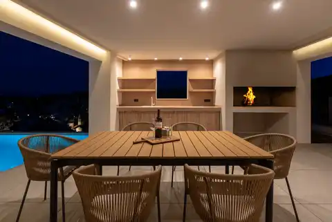 Brač, Splitska - Maison avec vue sur la mer