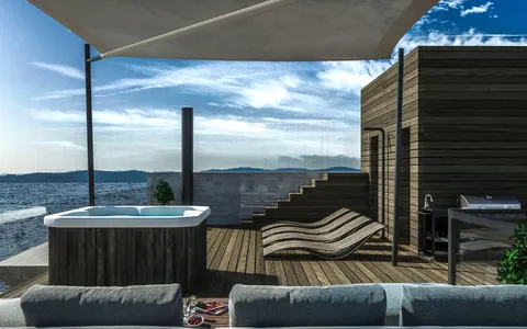 Sukošan – Luxusní moderní vila s bazénem 441 m2