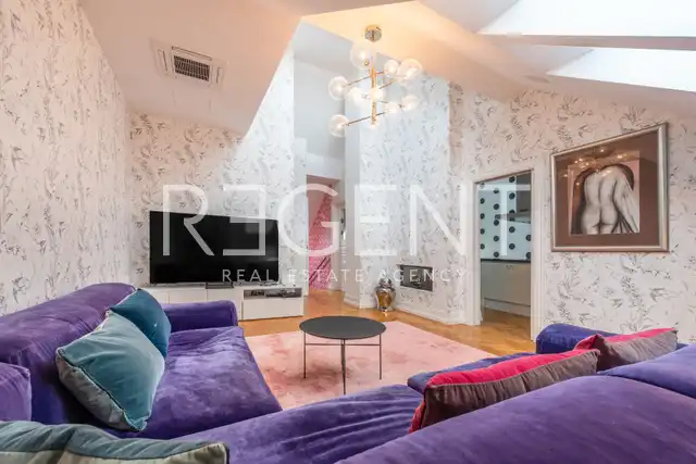 Zagreb, Gundulićeva – Authentique appartement en duplex avec terrasse