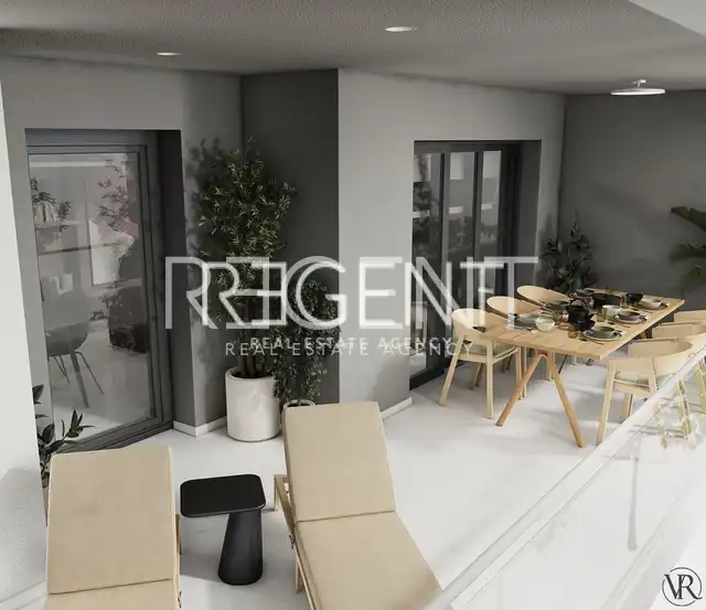 Zadar, Sukošan - Moderní třípokojový byt 81 m2, Novostavba