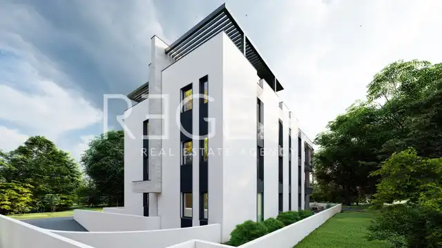 Zadar, Diklo - Luxusní čtyřpokojový byt se střešní terasou 151 m2, NOVÁ STAVBA