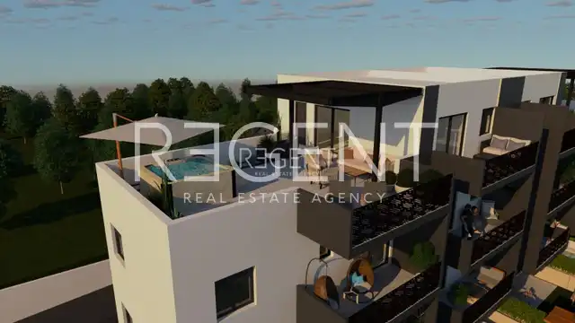 Trogir – Moderan penthouse 56 m2 NOVOGRADNJA