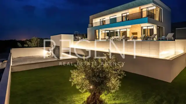 Kvarner, Jadranovo - Luxury villa with panoramic sea view