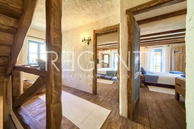 Krk, Malinska - Semi-detached villa with pool and sea view