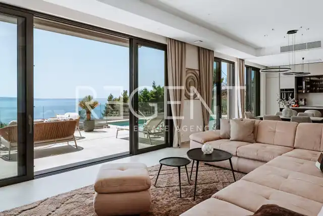 Vila 355 m², bazen, wellness i pogled na more – Split, Jesenice