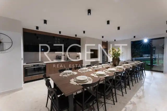 Trogir, Seget - Modern villa with heated pool and sea view