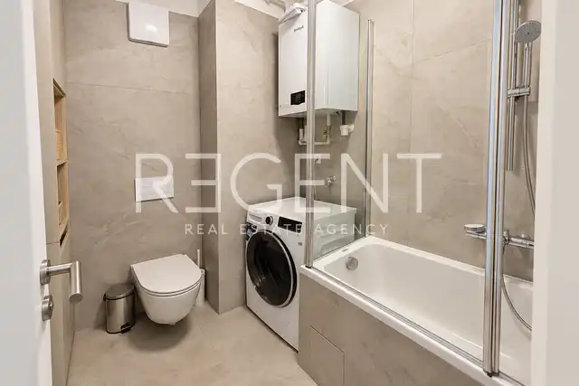 Appartamento 65 m², Črnomerec — 2 camere da letto, loggia, garage