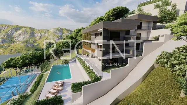 Omiš, Borak – Pozemok s projektom na výstavbu troch luxusných víl 2460m2