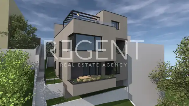 Záhřeb, Horní Město - Exkluzivní penthouse ve výjimečné lokalitě 121 m2, novostavba