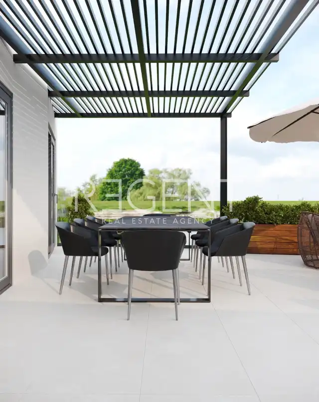 Záhřeb, Šestine – Luxusní penthouse 163 m² s velkou terasou, novostavba