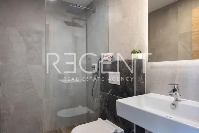 Krk, Linardići - Villa di lusso con vista mare, piscina a sfioro e sauna 350m2