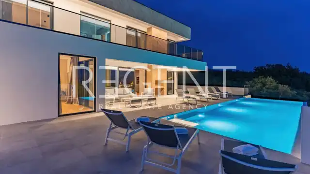 Kvarner, Jadranovo - Luxury villa with panoramic sea view