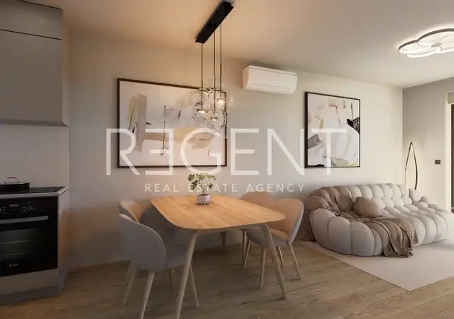 Umag – modern two-bedroom apartment with a large loggia and balcony