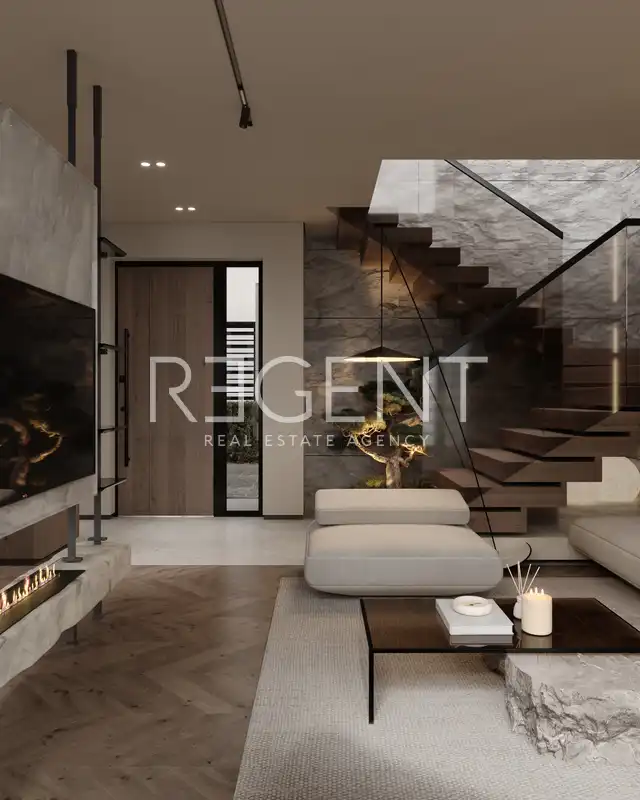 Villa 221 m², Mlinovi — smart home, garden 133 m², garage