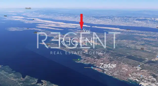 Zadar, Vrsi - kuća sa bazenom, novogradnja