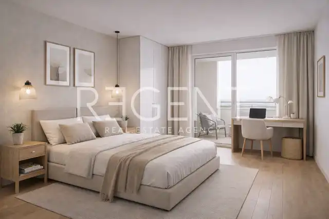 Makarska, Zelenka - appartamento con due camere da letto di nuova costruzione con terrazzo e giardino