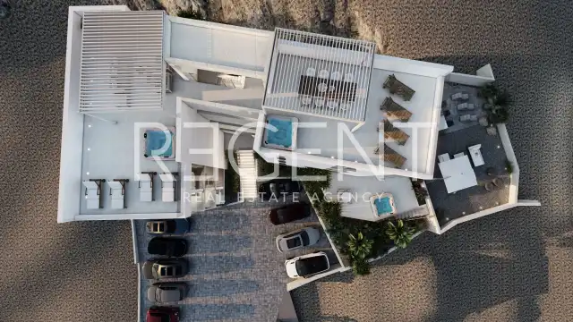 Trogir, Okrug Gornji - Penthouse de trois chambres avec terrasse couverte