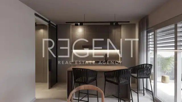 Постира, Брач – квартира 115 м² с террасой, гаражом и видом на море (S1)