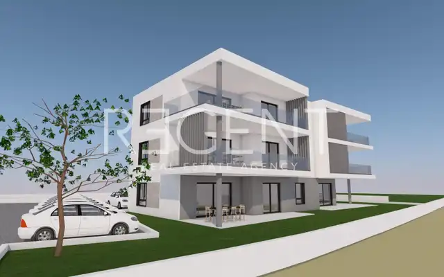 Šibenik, Tribunj - three-room apartment, new construction
